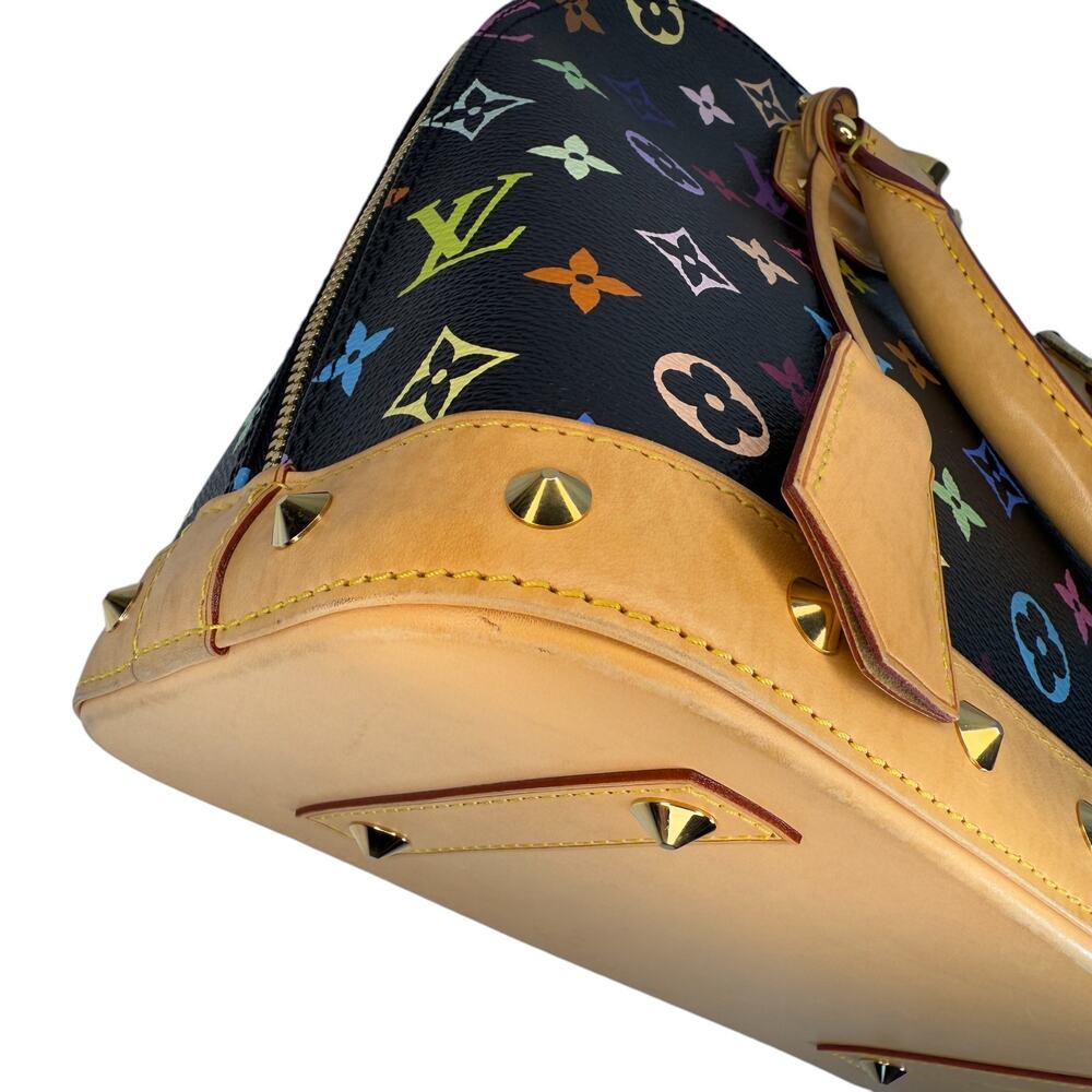Louis Vuitton Multicolor Alma Bag PM Murakami Limited Edition Monogram Vintage - Picture 12 of 15